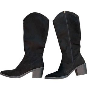 DREAM PAIRS Womens Cowboy Boots